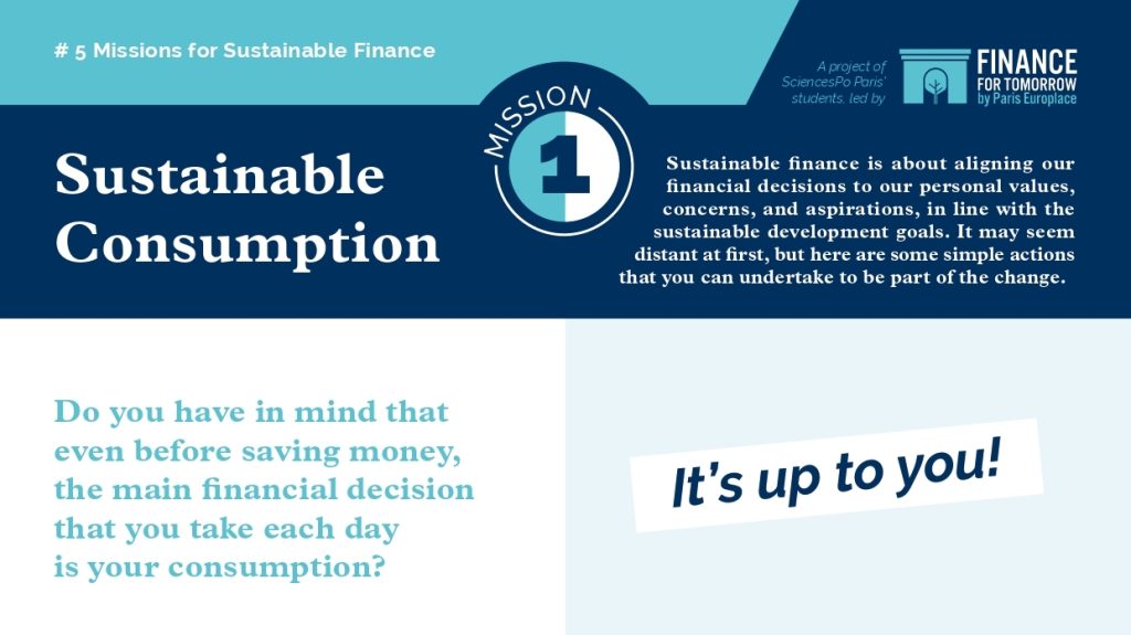 5 Missions for Sustainable Finance