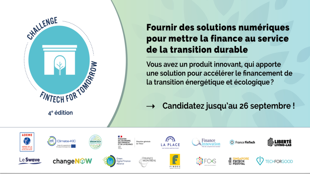 Lancement du Challenge « Fintech for Tomorrow » 2021