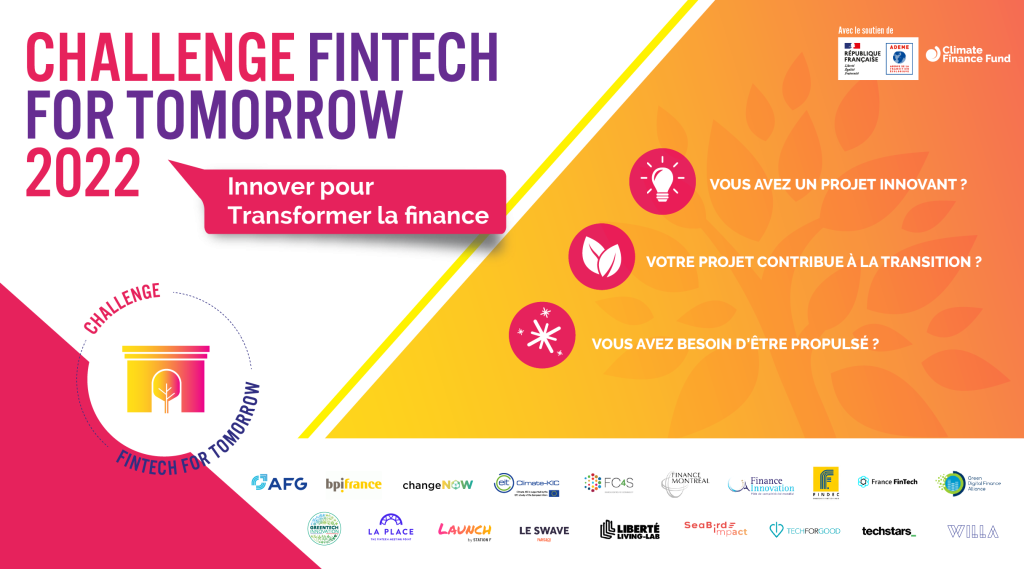 Finance for Tomorrow dévoile les lauréats de la 5e édition du Challenge Fintech for Tomorrow