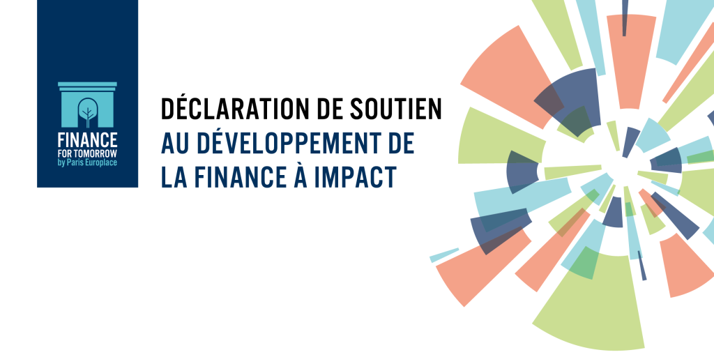 Publication – Déclaration de soutien au développement de la finance à impact