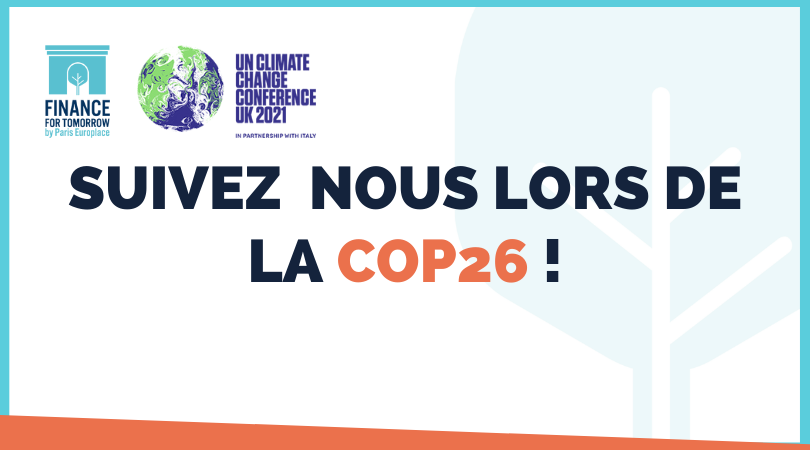 Suivez nous lors de la COP26 !
