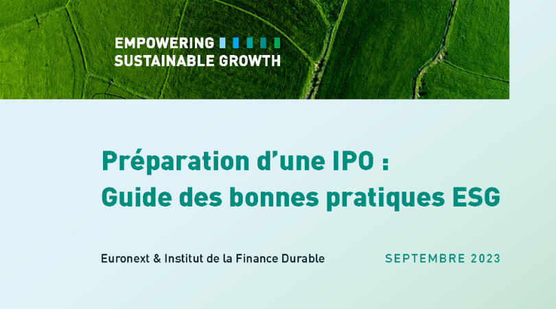 Préparation d’une IPO : Guide des bonnes pratiques ESG