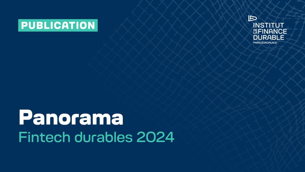 Panorama des fintechs durables 2024