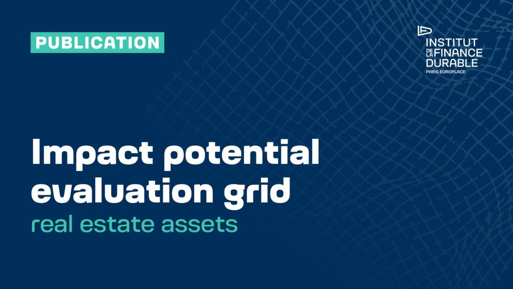 Impact potential evaluation grid – real estate assets