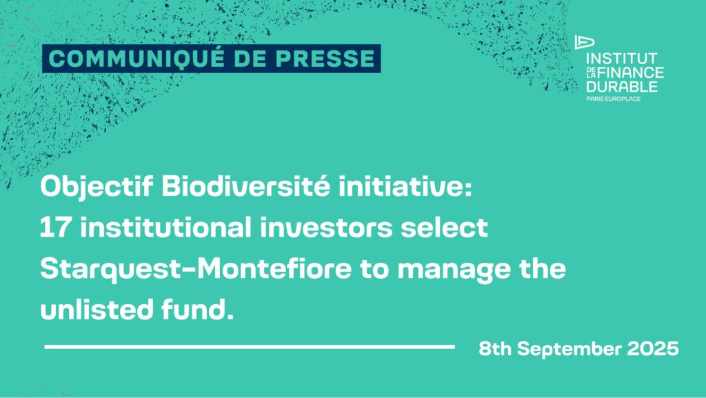 The Place Objectif Biodiversité initiative enters a new phase