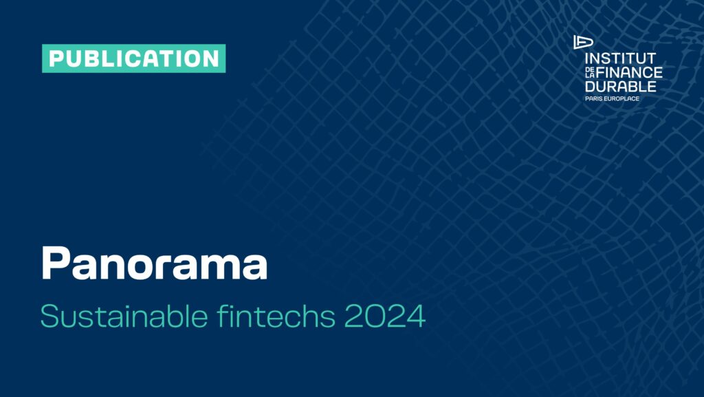 Panorama of sustainable fintechs 2024
