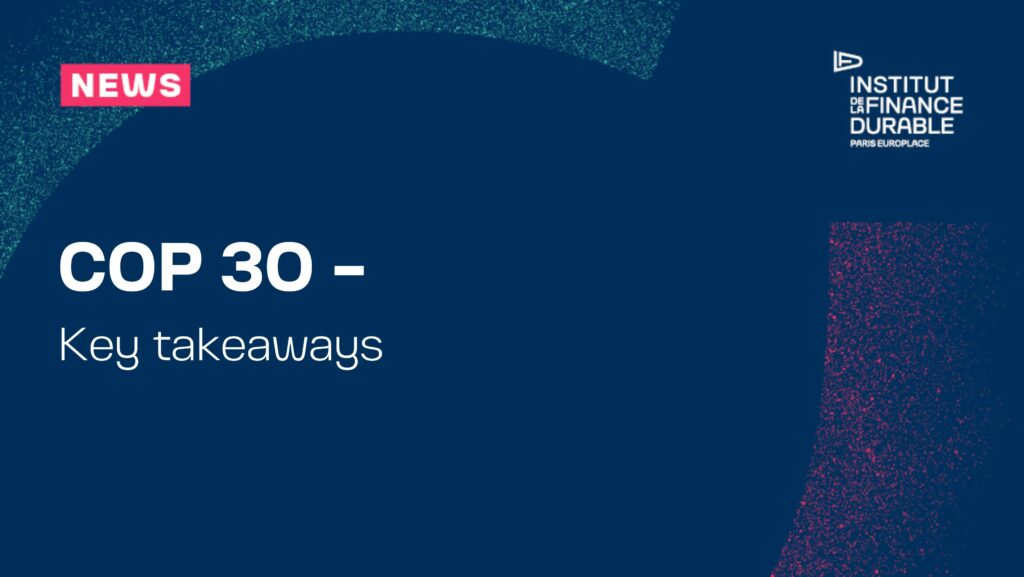 COP30 Key takeaways